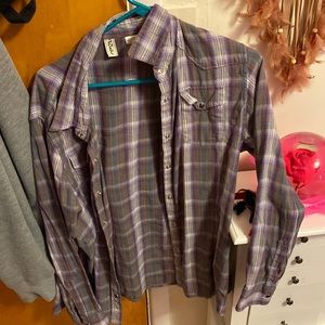 Purple flannel